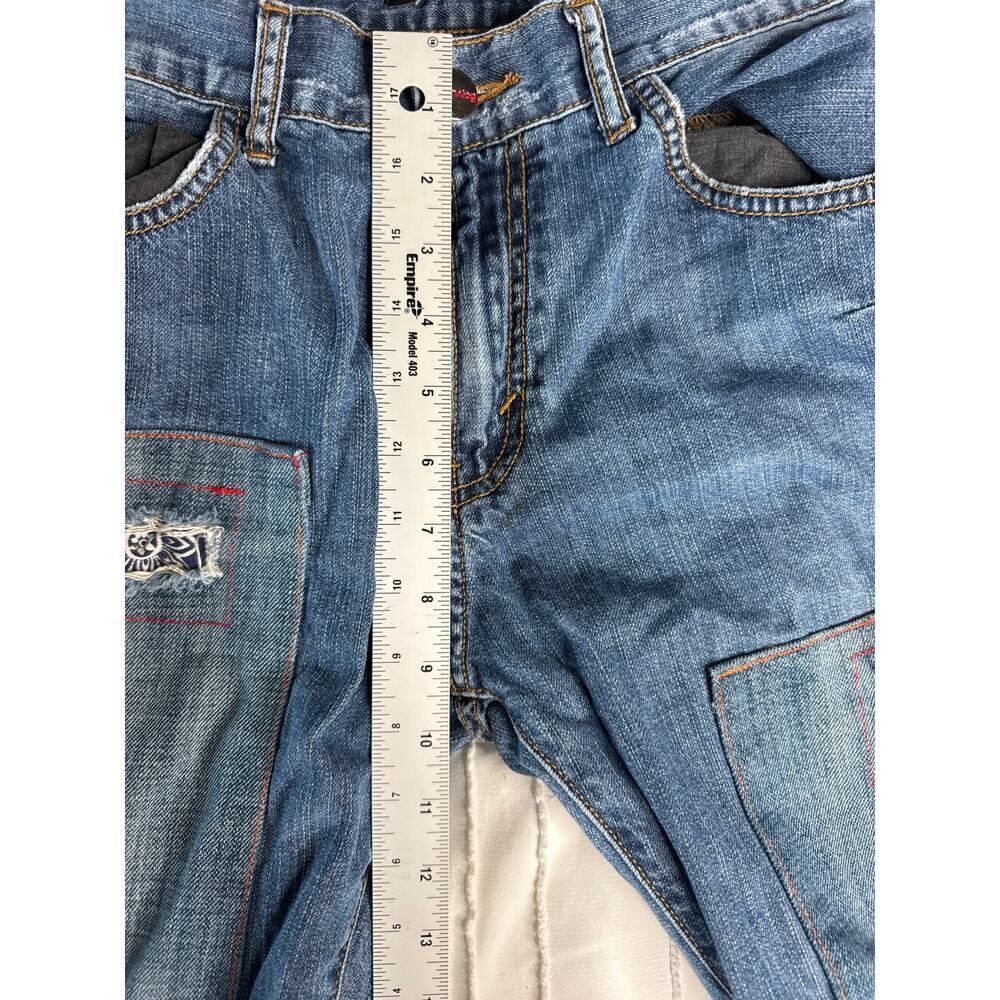 Analog × Omar Salazar Signature Patchwork/Distressed Cut-Off Jorts – Men’s 32 - Picture 7 of 7